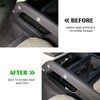 JONKOKO ABS Black Car Shifter Storage Box, Gear Shift Console