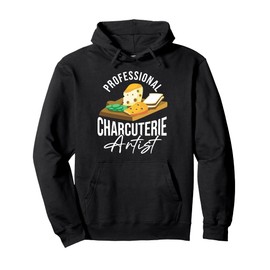 Charcuterie Meat Lover Food Items Charcuterie Board Artist Pullover Hoodie