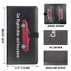 WIRESTER PU Leather Car Registration and Insurance Card Holder, Car