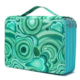 YOUNGCOL Colored Pencil Case-200 Slots Color Pencil Holder Bag Large Capacity Pencil Organizer Box