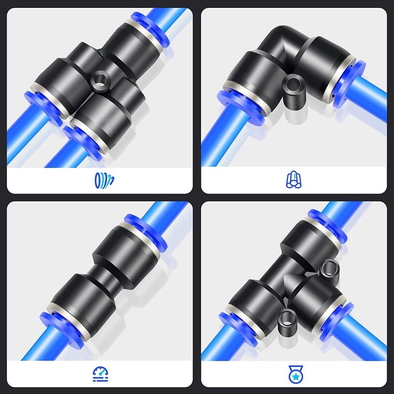 TAILONZ Aero Blue 8mm or 5/16 OD 5mm ID Urethane
