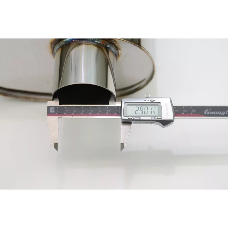 1320 Performance SHORT TIP 3 INCH MUFFLER OVAL 3" INLET