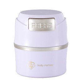 Pretty memory Lash Glue Holder, Glue Storage Container Eyelash Extensions for 3-8 Pcs of Glue, Adhesive Jar Stand Sealed Lash Artists Tool (White - Gold)