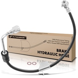 A-Premium Front Passenger Brake Hydraulic Hose Compatible with Select Chevy and GMC Models - K3500 1993 1994 1995 with Dual Rear Wheels - Replace# 22113478