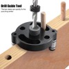 Aluminum Woodworking Open Self Centering Doweling Jig Set, Vertical Puncher