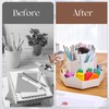 YASUOA Desk Organizer Pen Holder, Cute 360-Degree Rotating Pencil Holder,
