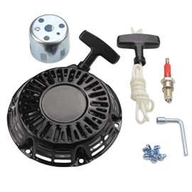 HAUERTZX Pull Start Recoil Starter Assembly Compatible for Predator 196cc 212cc Coleman CT200u Bt200x Replace 28400-ZH8-013YA 28400-Z4M-305ZB