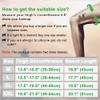 Fundas de Compresión Transpirables 3 Pares para Rodilla y Pantorrilla