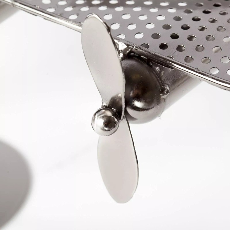 BRUBAKER Wine Bottle Holder 'Couple in Plane' 6015