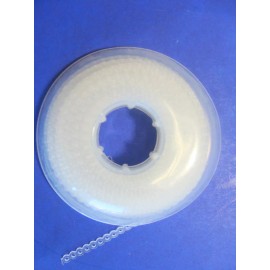 ORTHOM Dental Orthodontic Elastic Chain Close CLEAR Pack /1 ECC011 ORTHOM