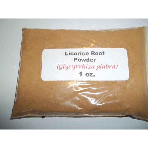 Licorice Root 1 oz. Licorice Root Powder (Glycyrrhiza glabra)