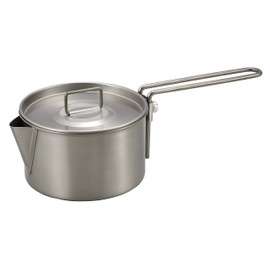 キャプテンスタッグ バーベキュー用 鍋 チタン製ケットルクッカー900ml M-9082M-9082