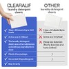 CLEARALIF Laundry Detergent Sheets Up to 160 Loads, Fresh Linen