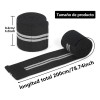 2pcs Rodilla Deportivas Vendas Compresion Gym Knee Wraps
