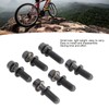 6Pcs Bike Screws Bolts Set Mountain Bicycle Handlebar Stem Ti