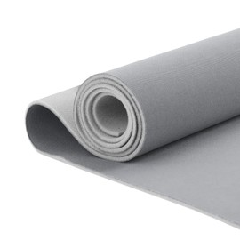 Kefly Gray Mesh Headliner Fabric 96" L × 60" W with Foam Backing, Auto Interior Roof Replacement Material for Car, SUV, Boat, Pickup, Truck, RV, Home Repair