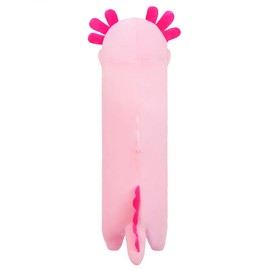 SNOWOLF Stuffed Axolotl Long Cushion Plush Animal Toy Soft Kawaii Stuff Cuddly Toy Adorable Hug Pillow for Children (90 cm, Pink)
