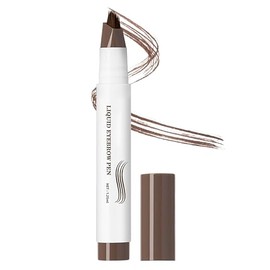 Erinde Impermeable Lápiz de Cejas Líquido, Natural de Larga Duración  Rellena y Define Cejas Naturalmente con Aplicación Precis, Creación de una...   