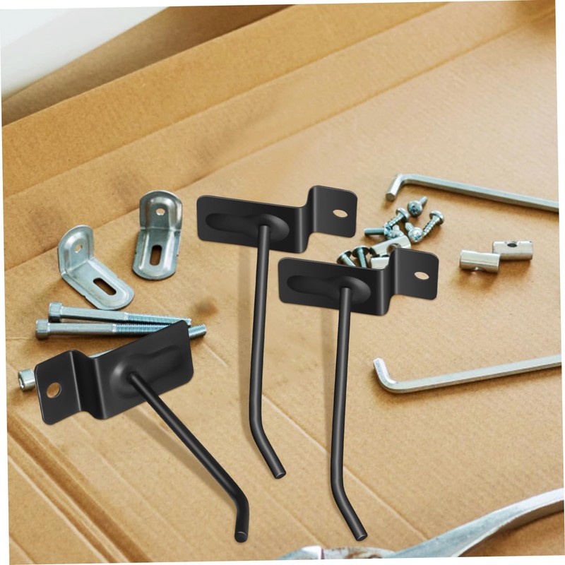 VILLFUL 20pcs Slatwall Hooks for Tools Storage Heavy Duty Panel