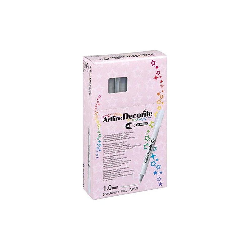 Artline 'Decorite' Marker 1.0mm for Cardboard, Glass, Metal and Plastic,