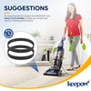 KEEPOW Replacement Belts for Hoover Vacuum Elite Rewind Plus UH71200,