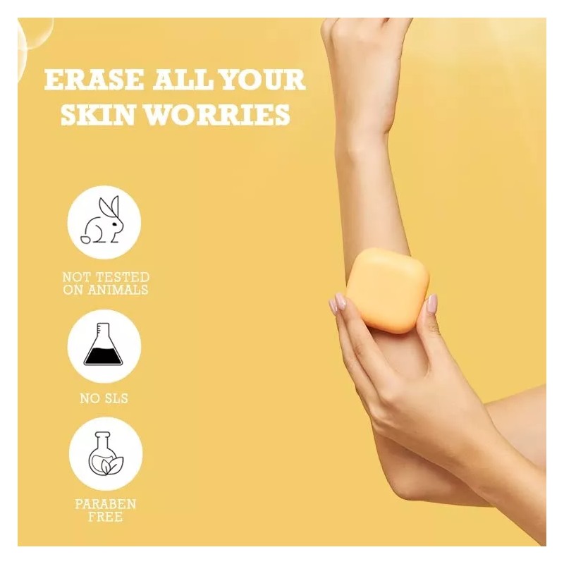 Koji Jabón Blanqueador Brillo Piel Ácido Kójico Vitamina C M