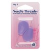 Hemline Needle Threader with Plastic Handle, pk 2
