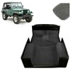 Kojem Gray Carpet Kit Compatible with 1986-1995 Jeep Wrangler YJ