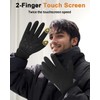 RIGWARL Cold-Weather Water-Resistant Gloves Winter-Ready Touchscreen Compatible Gloves for Men