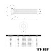 TERF® M3 X 10mm Torx Socket Pan Machine Screw Black
