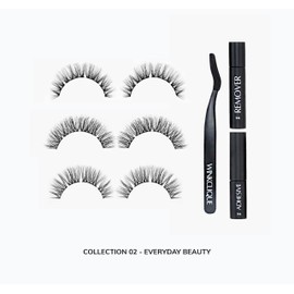 WinkClique Mini Starter Kit - Collection 02 - Complete DIY lash Kit With 3 Everyday Lash Styles