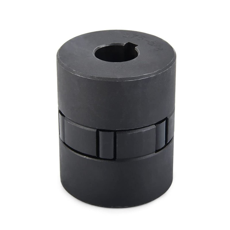 1/2" to 5/8" L075 Flexible 3-Piece L-Jaw Coupling Set &