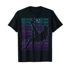 Sepak takraw Player Retro T-Shirt