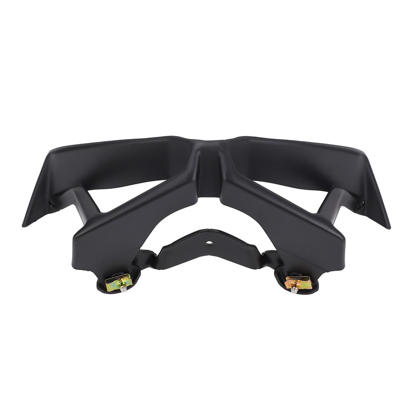 Motorcycle Front Spoiler Black Increase Stability Aerodynamic Wing Kit for