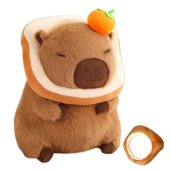 OptiPlay Capybara Plush Toy, 30cm Capybara Stuffed Animals, Realistic Capybara