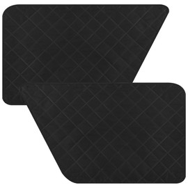 1 Pair Waterproof and Anti-Slip Car Door Protector for Dogs, Scratch Guard Pet Car Accessories for Vehicle, Black Oxford and PP, Dog Car Window Protector to Prevent Scratching