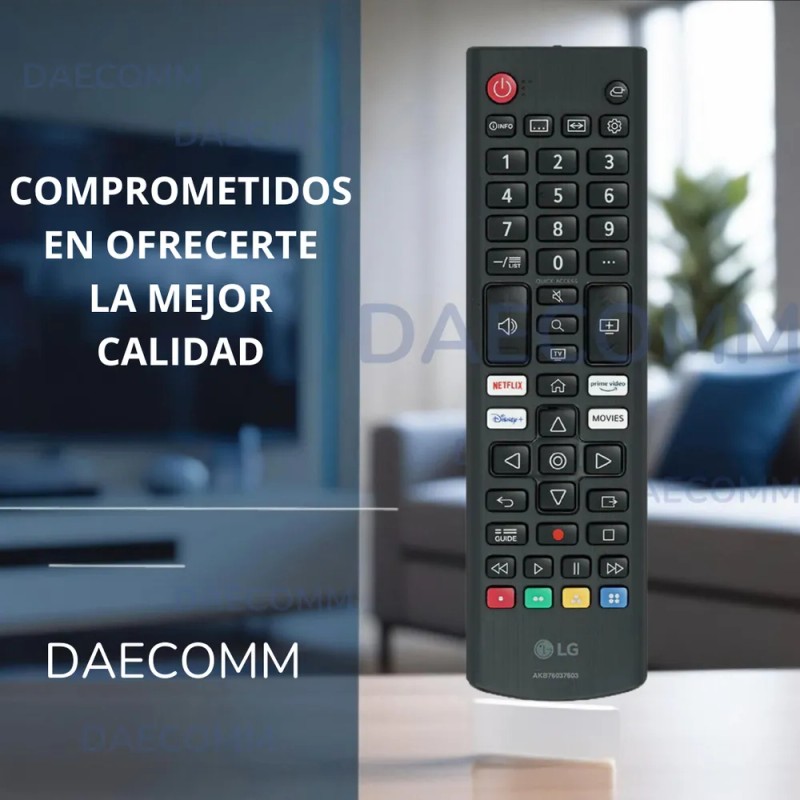 Control Remoto Original Lg Smart Tv Akb76037603