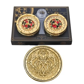 GAINFI DND Random King Dice Spinner, 7-in-2 Dual Spin Wheels Cthulhu Dice, DND Metal Dice for Dungeons and Dragons RPG Role Play, Adjustable Gameplay, Multiple Play Way Up to 30+