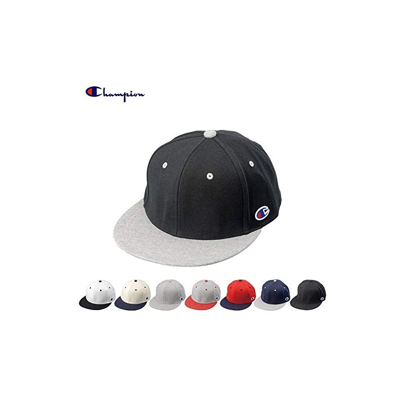 Champion 581-001A Straight Cap - blk/blk