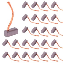 100 Piezas Escobillas de Carbón para Motor, Cepillos de Repuesto para Motor Piezas de Repuesto de Escobillas de Carbón para Motor de Ventilador Electrónico de Coche J435A