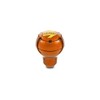 Momo SK119 Round Metal Orange Shift Knob (Round Metal, Orange)