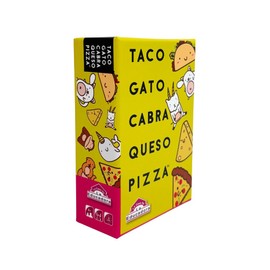 Taco Gato Cabra Queso Pizza | Juegos De Mesa | Juegos De Mesa Niños 8 Años O Más | Juego De Cartas con 60 Cartas | Regalo Niño 8 Años O Más De 3 A 8 Jugadores | En Español