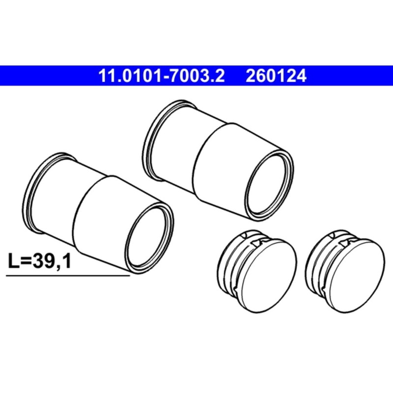 ATE 11.0101-7003.2 Power Brake Systems