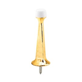 FHC U9042 Rigid Door Stop 3" - Brass Plated