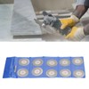 10PCS Thin Diamond Cutting Disc with Rod Round Grinding Sanding