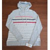Charter Club Women's Size Small Charter Club Striped Hooded Sweater