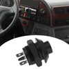 eMagTech 2Pcs Car Push Button Switch Start Button Switch Automotive