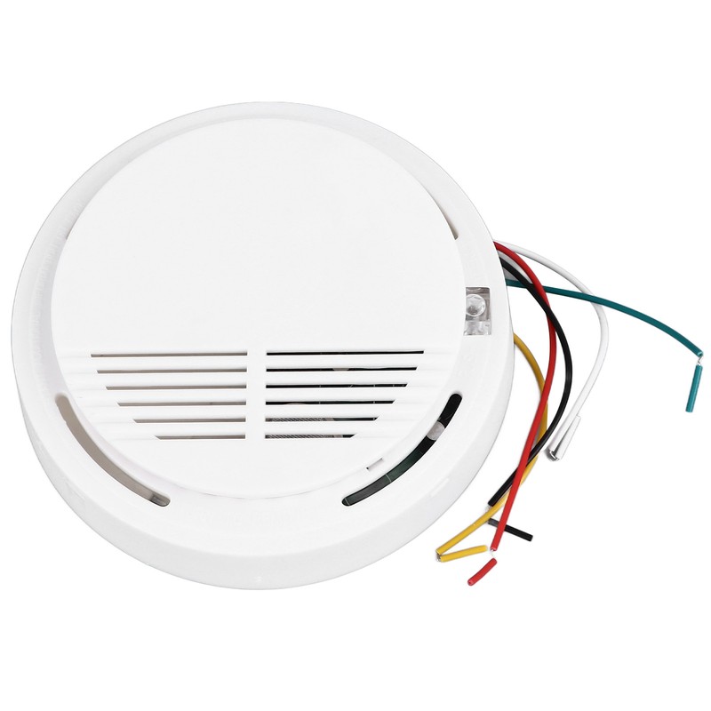Natural Gas Detector Responsive Plastic Reliable Combustible Gas Leak Alarm