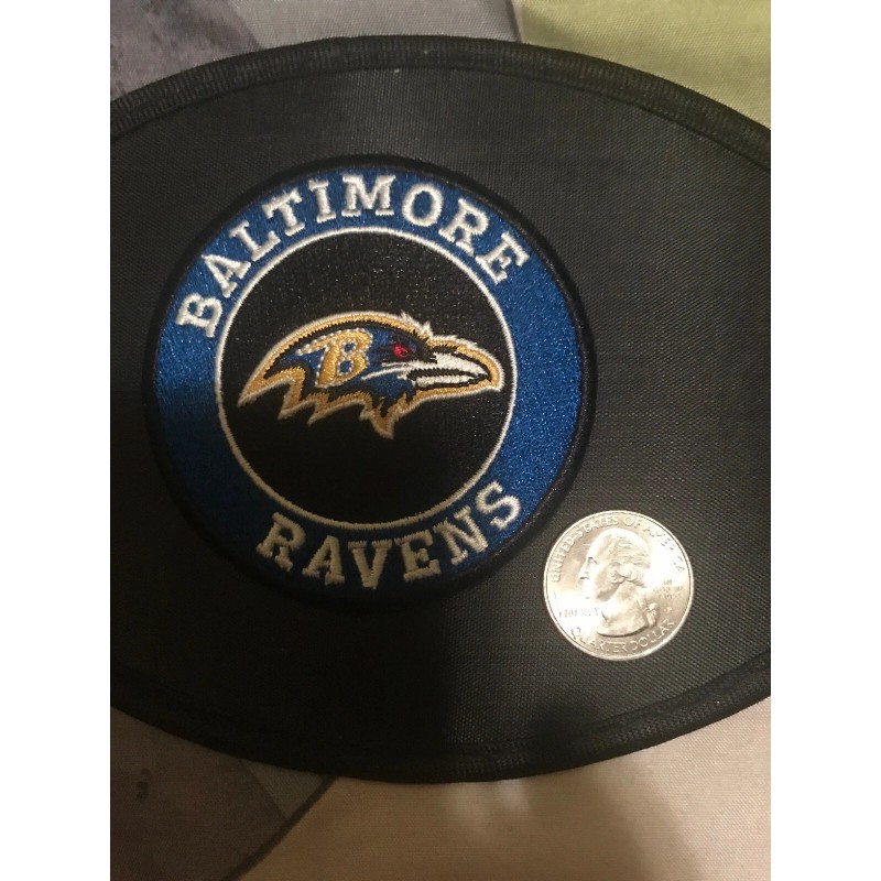 Baltimore Ravens Vintage Rare Embroidered Iron On Patch 3” X