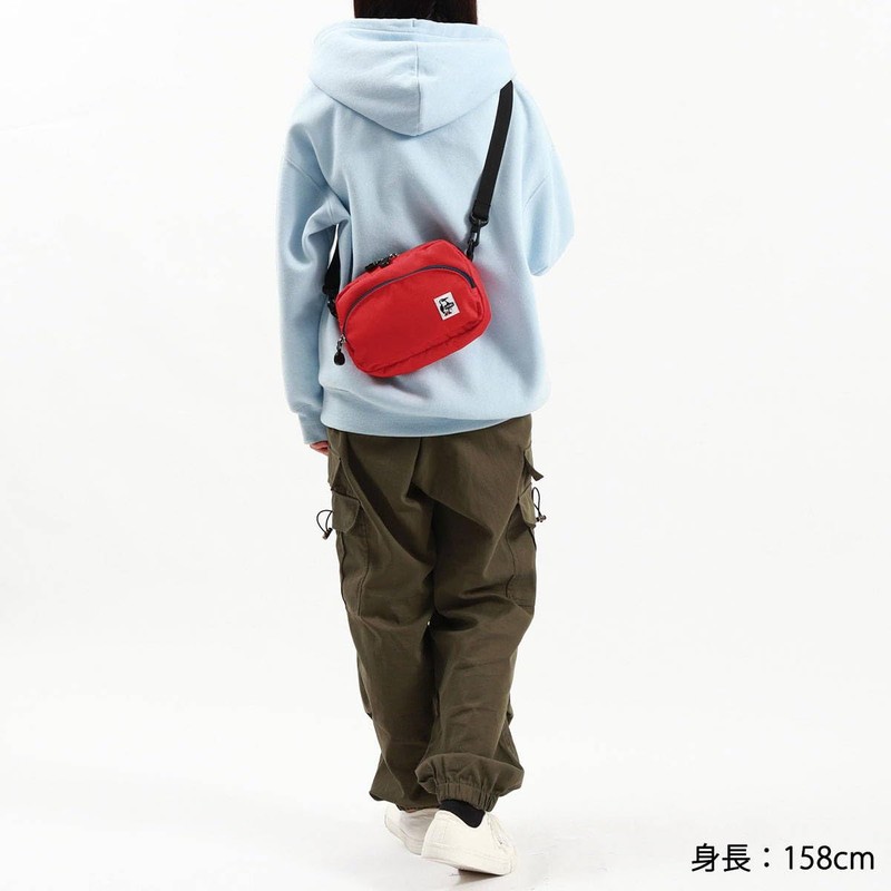 [チャムス] Bag Recycle Shoulder Pouch メンズ Leaf & Tree